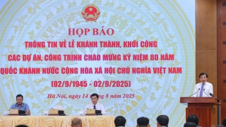 Đồng thời khởi công, khánh thành 250 công trình, dự án trọng điểm vào sáng 19/8