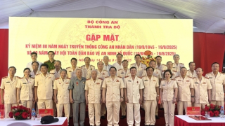 Gặp mặt các thế hệ cán bộ Thanh tra Bộ Công an