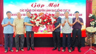Gặp mặt thân tình các đồng chí nguyên lãnh đạo Tổng cục chính trị CAND