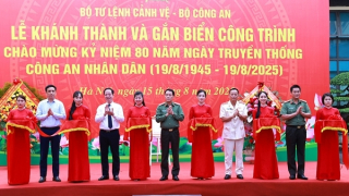 Khánh thành Trung tâm chỉ huy tác chiến khu vực chính trị Ba Đình