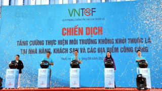 Phát động chiến dịch môi trường không khói thuốc lá