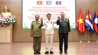 Dấu ấn quan hệ đặc biệt Việt Nam – Lào – Cuba trong ngày hội truyền thống CAND