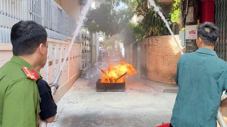 Nhân rộng mô hình phòng cháy, chữa cháy hiệu quả trong khu dân cư