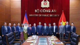 Thắt chặt quan hệ hợp tác giữa Bộ Công an Việt Nam và Bộ Nội vụ Campuchia