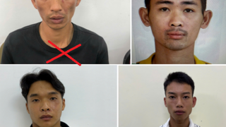 Bắt giữ 4 nghi phạm chém cán bộ Công an trọng thương