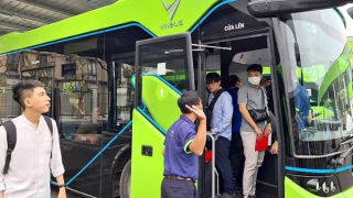 Hà Nội khai trương tuyến buýt điện miễn phí kết nối Lăng Bác - Bờ Hồ