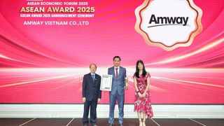 Amway Việt Nam khẳng định uy tín và vị thế dẫn đầu trong Top 5 Doanh nghiệp tiêu biểu ASEAN