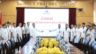 Bỏ bệnh án giấy, giảm thời gian chờ khám cho bệnh nhân ung thư