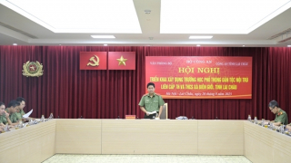 Bộ Công an xây dựng trường học phổ thông dân tộc nội trú liên cấp tại xã Pa Tần