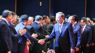 Tổng Bí thư Tô Lâm dự Lễ kỷ niệm trọng thể 80 năm Ngày thành lập Chính phủ