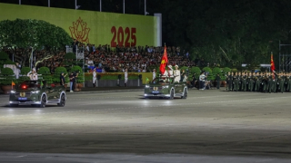 Tổng hợp luyện diễu binh, diễu hành tại Quảng trường Ba Đình