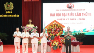 Học viện Chính trị CAND đoàn kết, thống nhất thực hiện thắng lợi Nghị quyết đại hội đề ra