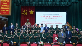 Ra mắt Báo Quân đội nhân dân Điện tử tiếng Nga