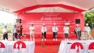 Đại học Quốc gia Hà Nội khởi công Nhà thực nghiệm đa năng, thúc đẩy hình thành đô thị đại học hiện đại