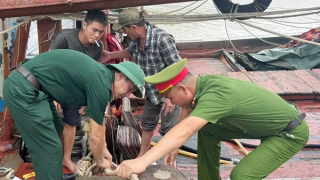 Công an Thanh Hóa chủ động phòng, chống cơn bão số 5