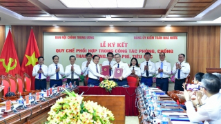 Công tác phối hợp sẽ có bước tiến mới, góp phần đẩy mạnh phòng chống tham nhũng, lãng phí, tiêu cực