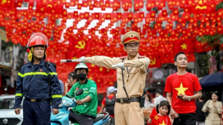 Điều chỉnh giờ cấm đường từ 12h30 ngày 24/8 để phục vụ Tổng hợp luyện lần 2