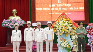 Ra mắt Khoa Y Dược thuộc Trường Đại học Kỹ thuật - Hậu cần CAND