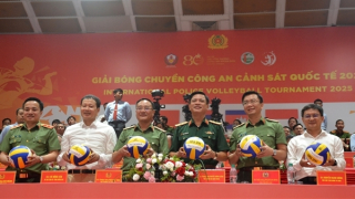 Khai mạc Giải bóng chuyền Công an, Cảnh sát quốc tế 2025
