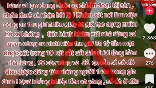 "Chủ tịch phường ở Huế bị bắt cùng nhiều tiền mặt, vàng và sổ đỏ" là... tin giả