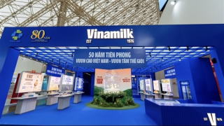 Vinamilk mang công nghệ và tiêu chuẩn hàng đầu thế giới đến Triển lãm Thành tựu Đất nước 80 năm