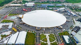 Phân luồng giao thông phục vụ triển lãm thành tựu đất nước