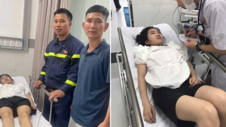 Kịp thời cứu giúp cháu bé bị ngất xỉu trong buổi tổng duyệt A80