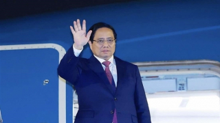 Thủ tướng lên đường tham dự Hội nghị Thượng đỉnh SCO và làm việc tại Trung Quốc