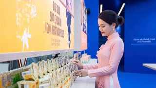 Không gian trưng bày và trải nghiệm của Vinamilk hút khách tại Triển lãm thành tựu đất nước 80 năm
