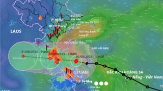 Chiều tối nay, bão số 6 đổ bộ các tỉnh từ Hà Tĩnh đến bắc Quảng Trị