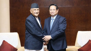Thủ tướng Phạm Minh Chính hội kiến Thủ tướng Nepal Khadga Prasad Sharma Oli