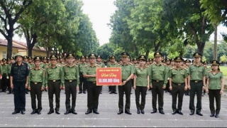 Công an Hà Nội thăm, động viên khối Cựu CAND Việt Nam tham gia Đại lễ A80