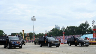 Âm vang bước chân, tiếng máy xe và ý chí Cảnh vệ trong Đại lễ A80