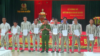 Công bố Quyết định đặc xá của Chủ tịch nước nhân dịp Quốc khánh 2/9