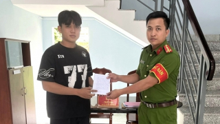 Nhận lại 120 triệu đồng, nam thanh niên xúc động viết thư cảm ơn Công an xã