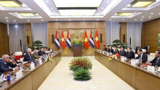 Chủ tịch Quốc hội Trần Thanh Mẫn hội kiến Bí thư thứ Nhất, Chủ tịch nước Cộng hòa Cuba