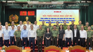 Tăng cường sự lãnh đạo của Đảng đối với công tác đảm bảo ANTT ở cơ sở