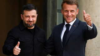 Tổng thống Pháp: Mỹ sẽ cùng châu Âu tham gia đảm bảo an ninh Ukraine