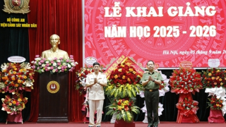 Đưa Học viện CSND trở thành cơ sở đào tạo Cảnh sát uy tín, thực hiện các nhiệm vụ quốc tế