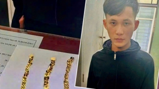 Công an xã truy bắt nhanh đối tượng giả khách mua vàng để cướp giật