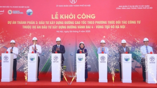 Hà Nội khởi công cao tốc Vành đai 4 hơn 56.000 tỷ đồng