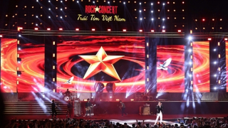 “Rock Concert - Trái tim Việt Nam” khơi dậy khát vọng tuổi trẻ, tinh thần tự hào dân tộc