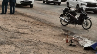 Xe ben cán tử vong người phụ nữ rồi bỏ trốn