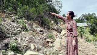 Nhiều người dân ở Đà Nẵng sống thấp thỏm trước nguy cơ… sạt lở núi