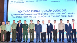 Phát triển AI mạnh mẽ góp phần thúc đẩy phát triển kinh tế- xã hội, đảm bảo an toàn cho đất nước
