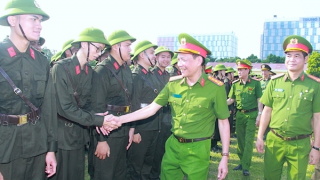 Học viên văn bằng 2 các học viện, trường CAND huấn luyện đầu khoá tại Bộ Tư lệnh Cảnh sát cơ động