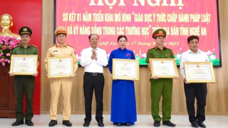 Sơ kết 1 năm triển khai mô hình “Giáo dục ý thức chấp hành pháp luật và kỹ năng sống trong các trường học”