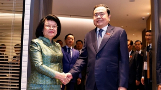 Chủ tịch Quốc hội hội kiến nhà lãnh đạo Campuchia và Timor Leste