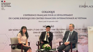 Lãnh đạo Paris Europlace chia sẻ kinh nghiệm xây dựng trung tâm tài chính