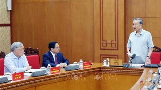 Tổng Bí thư Tô Lâm: Tháo gỡ vướng mắc phát sinh, đảm bảo tính thống nhất, đồng bộ của hệ thống pháp luật